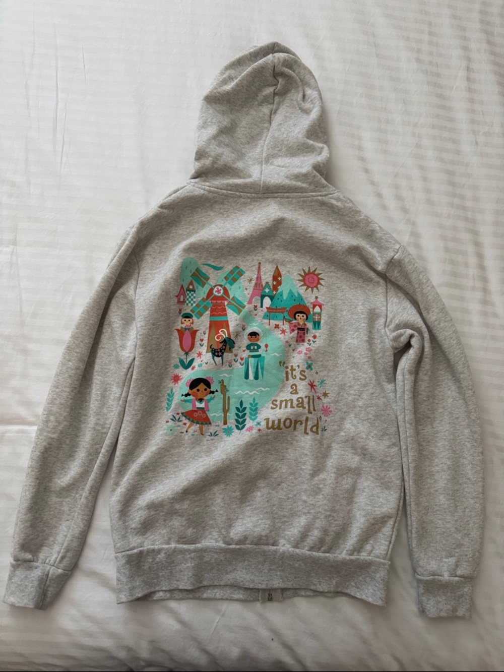 It’s a Small World Zip Up Hoodie